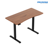 PRORIALS Cadre de bureau compact, mobilier de bureau moderne intelligent pour bureau debout, assemblage facile, cadre de table d'ordinateur