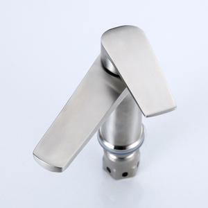 2025 Sanitary Bathroom Single-Hole <strong>Basin</strong> Faucet Deck Mounted Stainless Steel Water Mixer Hot Cold Hand <strong>Wash</strong> Tap Ceramic <strong>Valve</strong> - Product Image 4