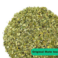 Thé biologique Yerba Maté en vrac aromatisé aux herbes, en boîte, pour la perte de poids et la santé