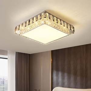 Control remoto araña de techo de cristal iluminación superficie montada Luz de techo led para dormitorio - Product Image 6