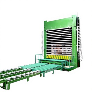 Presse à chaud multicouche avec chargeur/déchargeur automatique, haute pression 400T-1000T, <span class=keywords><strong>grande</strong></span> capacité 1220x2440mm pour le contreplaqué - Product Image 1