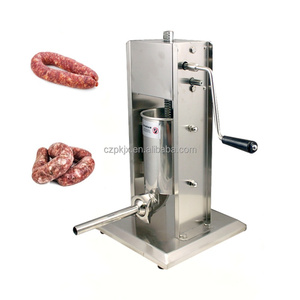 Machine à saucisses manuelle commerciale/de vente au détail <span class=keywords><strong>3L</strong></span> 5L 7L 10L 15L en acier inoxydable pour la fabrication de saucisses de porc, de viande et de poisson - Product Image 2