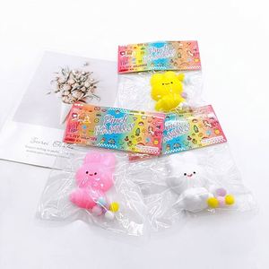 Jouet anti-stress en TPR en forme de lapin mignon, souple et à rebond lent, jouet sensoriel Taba Squishy, cadeau pour enfant, prix de gros - Product Image 3