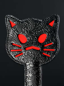 Pala de castigo BDSM de cuero PU <span class=keywords><strong>para</strong></span> juegos de rol, juguete sexual SM <span class=keywords><strong>para</strong></span> adultos, equipo de bondage <span class=keywords><strong>para</strong></span> juegos de rol, juguete sexual SM BDSM <span class=keywords><strong>para</strong></span> mujeres y hombres - Product Image 5