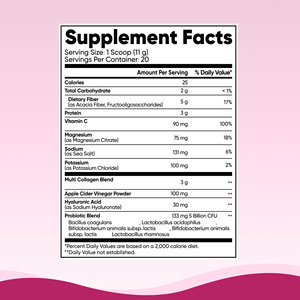 Poudre de fibres alimentaires avancée pour une alimentation saine, elle aide à équilibrer la microbiome intestinale avec un mélange de probiotiques, complément alimentaire - Product Image 6