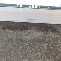 Ventana Corredera de PVC de Doble Acristalamiento, Estilo Americano, Resistente al Agua, para Aplicaciones Escolares