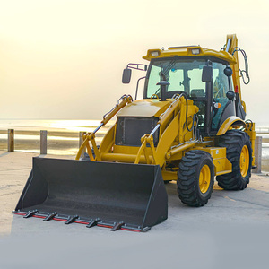 Miễn phí vận chuyển Euro 5 EPA 4x4 nhỏ gọn loader và backhoe backhoe loader với giá - Product Image 2