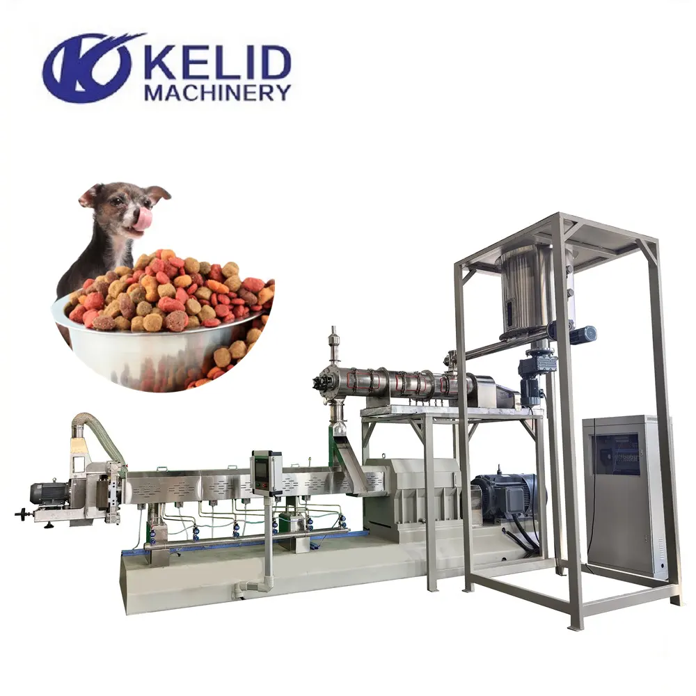 Hondenvoer Extruder Machines Pet Food Productielijn Machine Pet Food Extrusie Apparatuur