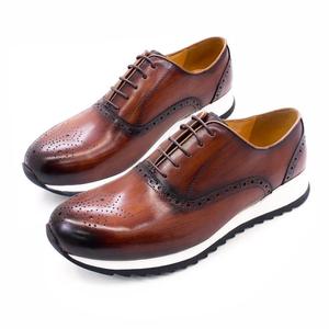 Zapatos Casuales de Cuero para Hombre, Tallas Grandes 38-47, Calzado Cómodo con Cordones de Cuero Genuino - Product Image 5