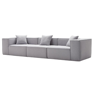 Canapé de salon de haute qualité, design simple, <span class=keywords><strong>gris</strong></span>, modulaire et compressible - Product Image 1