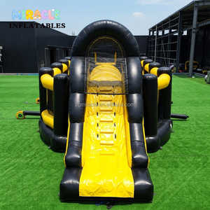 Parcours d'obstacles gonflable géant Commercial Land Race Challenge, <span class=keywords><strong>aventure</strong></span> interactive pour événements - Product Image 3