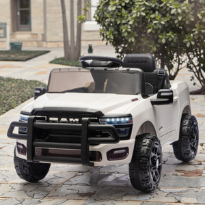 3500ไฟฟ้าสำหรับเด็กนั่งบนรถได้รับใบอนุญาต RAM 12V รถไฟฟ้าสำหรับเด็กนั่งบนรถของเล่น - Product Image 1