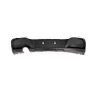 Perfect Fit M-Performance Style voiture pare-chocs noir mat diffuseur arrière sortie unique trou pour BMW F20 M-Tech