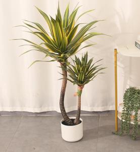 Plantas Artificiales JWS4084, Impermeables y Ecológicas, <span class=keywords><strong>Agave</strong></span> de Doble Cabeza, Bonsái para Decoración de Interiores/Exteriores, Bodas y Fiestas - Product Image 5