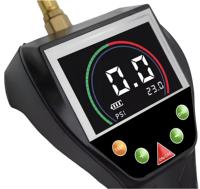 Gonfleur de pneu à affichage numérique LCD portable entièrement automatique avec pression prédéfinie pour 4 unités de pression pneus/pneus