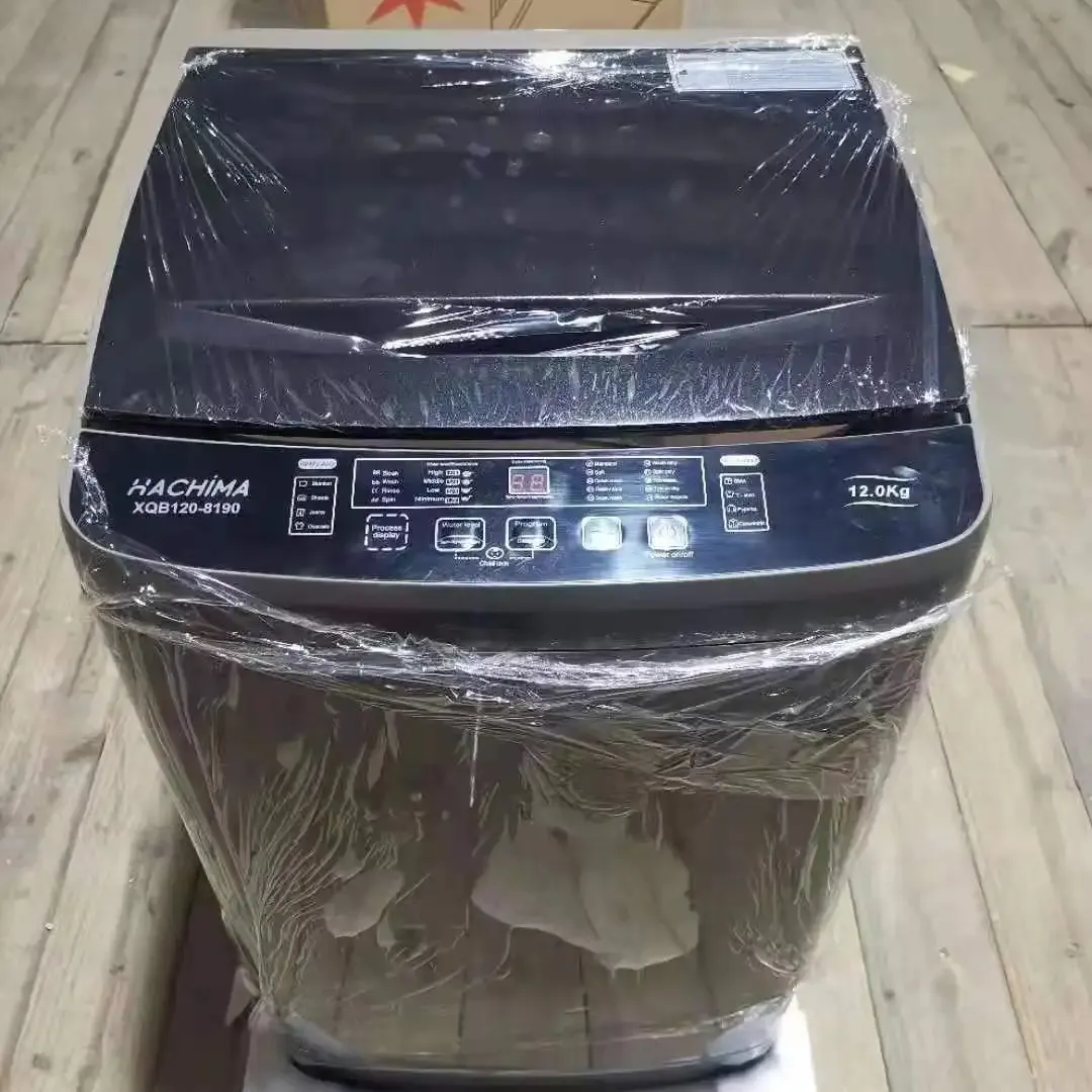 Lavatrice automatica pannello inglese carico superiore pieno Auto 12kg lavatrice