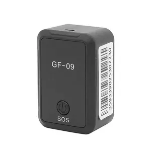 GF09 Alarm Pelacak GPS Mobil, Pelacak Lokasi Mobil GSM Mini dengan Fungsi Alarm SOS