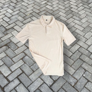 เสื้อโปโลคอปกผู้ชายแบบสั่งตัด ผ้าฝ้าย 100% แขนสั้น ระบายอากาศได้ดี เป็นมิตรกับสิ่งแวดล้อม - Product Image 2