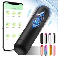 Vibrateur à commande par application, mini vibrateur clitoridien, vibrateur longue distance, stimulateur de point G rechargeable, jouets sexuels