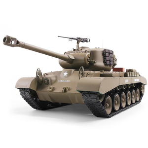 Tanque de batalla principal M26 <span class=keywords><strong>Pershing</strong></span> Heavy 1/16, modelo militar de tiro, juguete de Control remoto todoterreno DE LOS Estados Unidos - Product Image 2