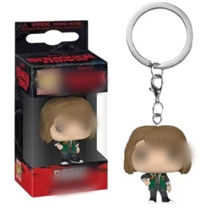 Vente en gros de figurines d'action de film 3D Stranger, porte-clés, poupée en PVC de dessin animé, pendentif, porte-clés - Product Image 4