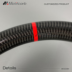 Volante Deportivo Inteligente de Fibra de Carbono Personalizado con LED para Kia Stinger GT GTS GT1 GT2 GT-Line 2018-2024, Accesorios Interiores Mejorados - Product Image 4