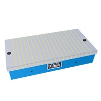 Table magnétique de mandrin à aimant permanent de serrage magnétique fort de taille personnalisée pour le tour de CNC de broyeur