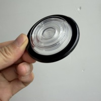Support de téléphone magnétique rond transparent extensible et pliable, support de doigt, personnalisable avec plusieurs logos et couleurs, cadeau promotionnel