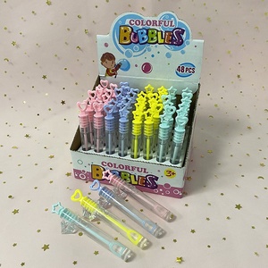 <strong>Kids</strong> <strong>Bubble</strong> Game Outdoor Portable Colorful <strong>Bubbles</strong> Blowing Water Stick Toys - Product Image 4