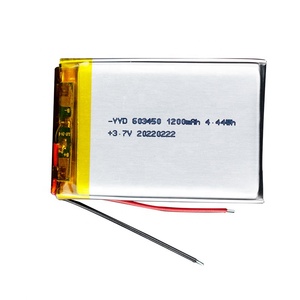 603450 3,7 В 1200 мАч 063450 583450 <span class=keywords><strong>653450</strong></span> литий-полимерный аккумулятор с печатной платой для электронных продуктов - Product Image 6