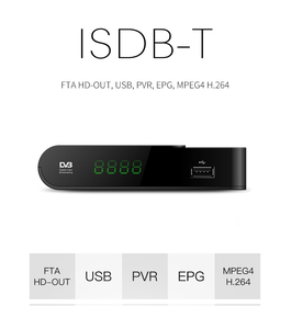 Brazil Set Top <span class=keywords><strong>Box</strong></span> ISDB-T kỹ thuật số TV tiếp nhận <span class=keywords><strong>Receiver</strong></span> ISDB-T TV <span class=keywords><strong>Receiver</strong></span> - Product Image 3