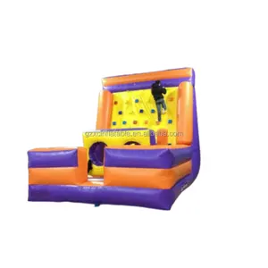 High Quality Inflatable Climber Bouncy Game Party Rental Equipment Rock Climbing Wall Inflatable