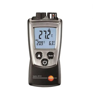 เครื่องวัดอุณหภูมิแบบดิจิตอล Testo 810 รุ่นใหม่ คุณภาพสูง สำหรับวัดพื้นผิวและอากาศ - Product Image 1