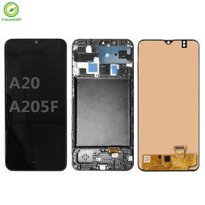 Pantalla LCD de 6,4 pulgadas para Samsung A20 <span class=keywords><strong>A205F</strong></span>, digitalizador de pantalla táctil para Galaxy A20, pieza de reparación de montaje LCD Ecran de pulgadas - Product Image 1