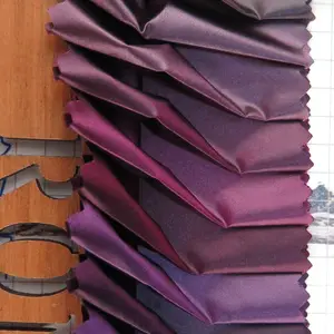 Commercio all'ingrosso di stile tessuta 420 nylon Anti-velluto di seta Nero lucido impermeabile anti-statico tessuto per abbigliamento Casual, giù giacca, vestiti