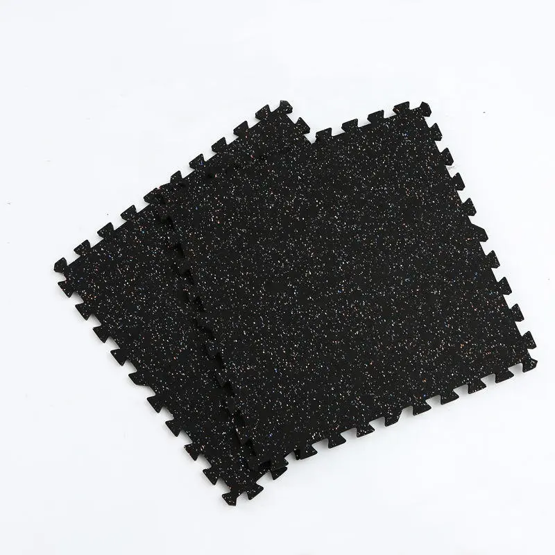 50*50/100*100cm ad alta densità EPDM tappetini per Puzzle in gomma ad incastro per pavimenti in gomma pura gomma da terra per palestra