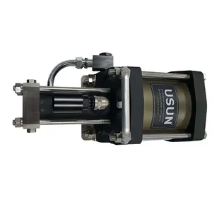 高品质USUN型号: AGB单动单头Haksel空气驱动气体增压泵，用于气瓶加注