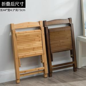 Solid Wood Folding <b>Chair</b> With Backrest Durable Restaurant <b>Chair</b> For Home Use - Product Image 2