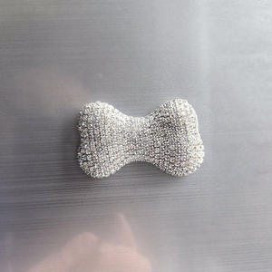 大号钻石粉色骨骼全身小猫垃圾手机壳装饰魅力卡哇伊平背卡通Diy工艺品 - Product Image 5