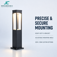 Lampadaire extérieur à LED alimenté par courant alternatif, étanche IP65, pour jardin, allée, patio, parc, décoration paysagère