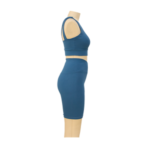 Ropa deportiva transpirable de alta elasticidad para mujer, conjuntos de Yoga para entrenamiento para mujer, ropa de verano - Product Image 2