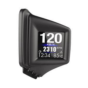 หน้าจอแสดงผลบน OBD2จีพีเอสของยานพาหนะพร้อมมาตรวัดความเร็วนาฬิกาเล่นบนรถมาตรวัดอุณหภูมิติดตั้งง่ายเพื่อความสบายในการขับขี่ - Product Image 4