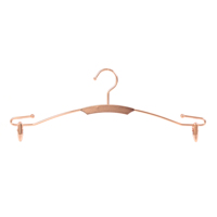 Promotion : Porte-vêtements en fil métallique or rose à un seul niveau pour lingerie, sous-vêtements, maillots de bain et soutiens-gorge, idéal pour armoire