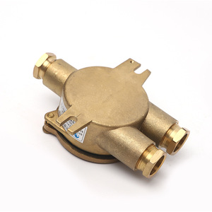 Boîtes de jonction marines en cuivre série JXH avec connecteurs à interrupteur, presse-étoupe étanches pour usage maritime - Product Image 1