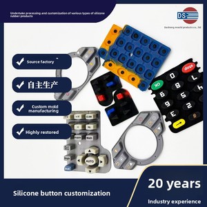 Fabricant sur mesure OEM ODM personnalise divers accessoires d'équipements électroniques, boutons en silicone pour équipements électroniques - Product Image 2