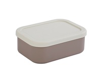 OMISTAR Lot de 4 boîtes bento en silicone à 3 compartiments, réutilisables, hermétiques, empilables, pour adultes, travail, voyage, micro-ondes