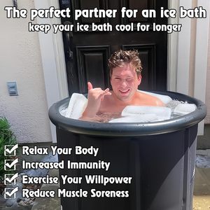 2024 Offre Spéciale 4 pièces réutilisable Silicone grand froid plongeant bain refroidisseurs étoile ronde bloc de glace Cube plateau moule pour congélateur congélation - Product Image 2