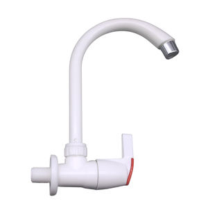 Grifos y Llaves de Cocina de Plástico DN15 con Diseño de Cuello de Cisne y Manija en Forma de L de 1/2 Pulgada - Product Image 6