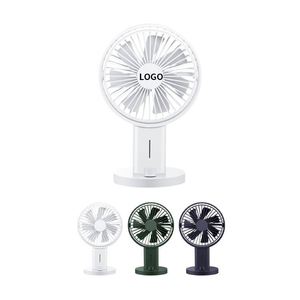 Ventilateur de table portable mini 2025 en plastique, réglable, rechargeable par USB, pour bureau, en promotion - Product Image 2