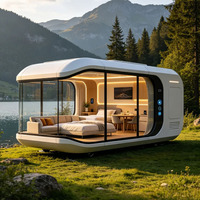 Maisons préfabriquées modulaires mobiles personnalisées, mini-maisons portables, maison préfabriquée Apple Pod, maison capsule Apple Cabin